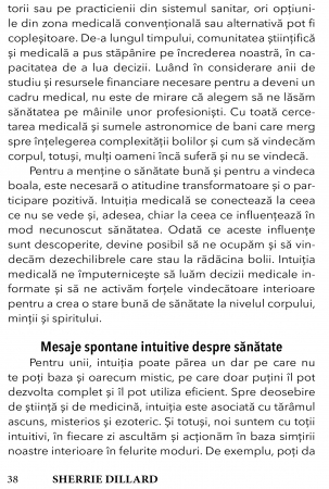 Dezvolta-ti intuitia medicala. Activeaza-ti intelepciunea naturala pentru o sanatate optima si pentru o stare de bine de Sherrie Dillard [9]