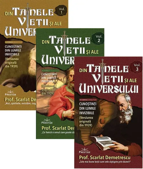 ScienceConnection - Din tainele vietii si ale universului. Volumele I-III de Scarlat Demetrescu