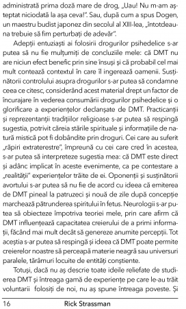 DMT: Molecula spiritului de Rick Strassman, M.D. [8]