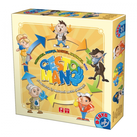 Jocuri de Societate - Gesto Mano. Joc de societate - D-TOYS