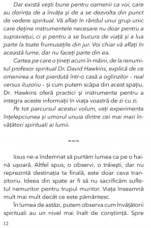 In lume, dar nu parte din ea de David R. Hawkins, M.D., Ph.D. [5]