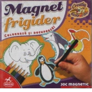 Magnet frigider. Coloreaza si decupeaza #60686-MF-01