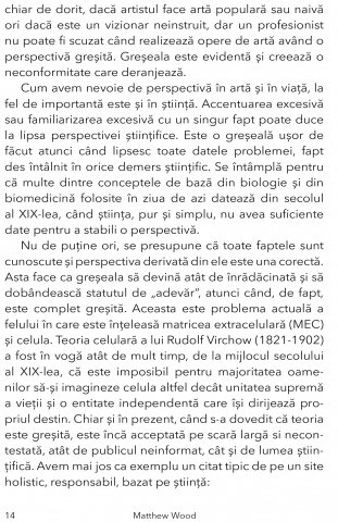 Medicina Holistica si Matricea Extracelulara de Matthew Wood [8]