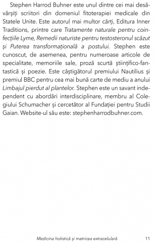 Medicina Holistica si Matricea Extracelulara de Matthew Wood [6]