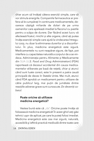 Mic ghid de Medicina Energetica de Donna Eden [8]