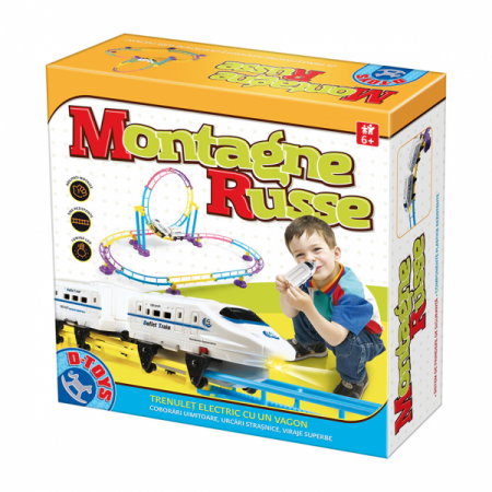 Montagne Russe cu Trenulet Electric - D-Toys [0]