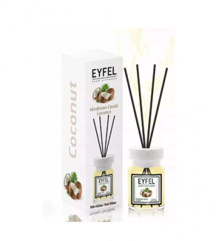 Odorizant camera cu betisoare Eyfel  nuca de cocos, 120 ml