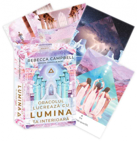 Dezvoltare Spirituala - Oracolul Lucreaza cu Lumina Ta Interioara. Set de 44 carti-oracol si un ghid de Rebecca Campbell