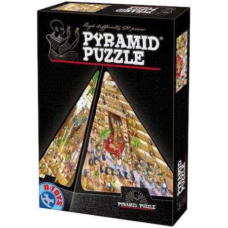 Pyramid Puzzle. Cartoon. 500 piese #65964 PC 01