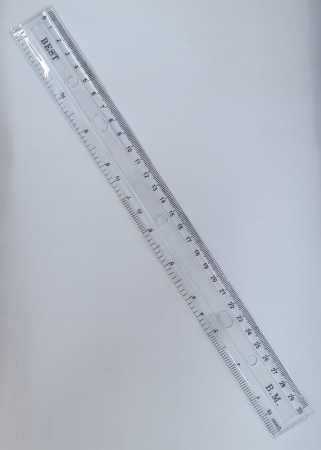 Rigla plastic - 30 cm
