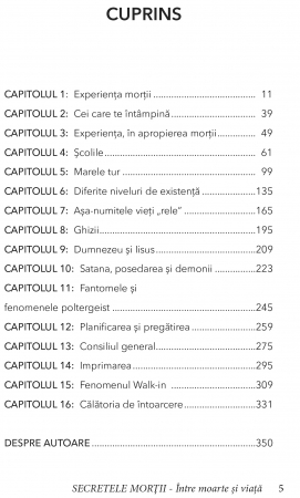Secretele mortii. Intre moarte si viata de Dolores Cannon [1]