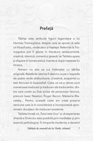 Tablitele de smarald ale lui Thoth, Atlantul [1]