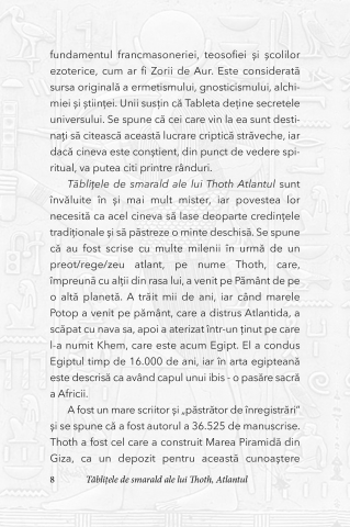 Tablitele de smarald ale lui Thoth, Atlantul [2]