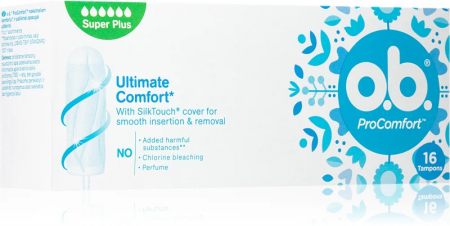 Tampoane si absorbante - Tampoane OB Procomfort Super Plus, 16 buc