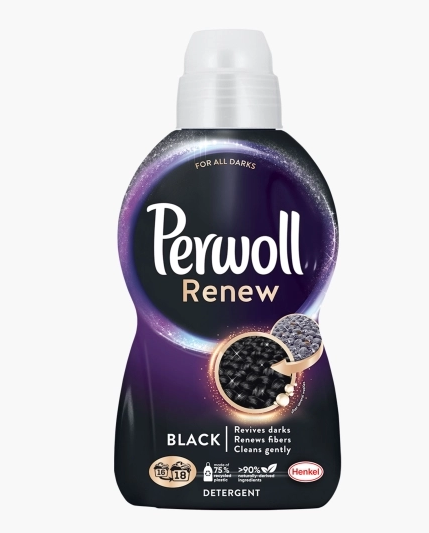 Detergent lichid pentru rufe Perwoll Renew Black, 18 spalari, 990 ml [1]