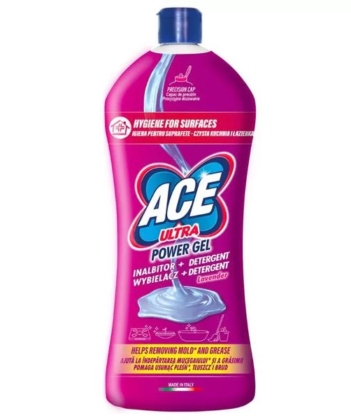 Curatenie & Intretinere - Inalbitor si degresant Ace Ultra Gel Lavanda, 1L - ACE