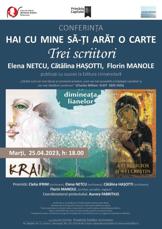 Conferinta - Hai cu mine sa-ti arat o carte