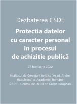 Dezbatere CSDE 28.02.2020