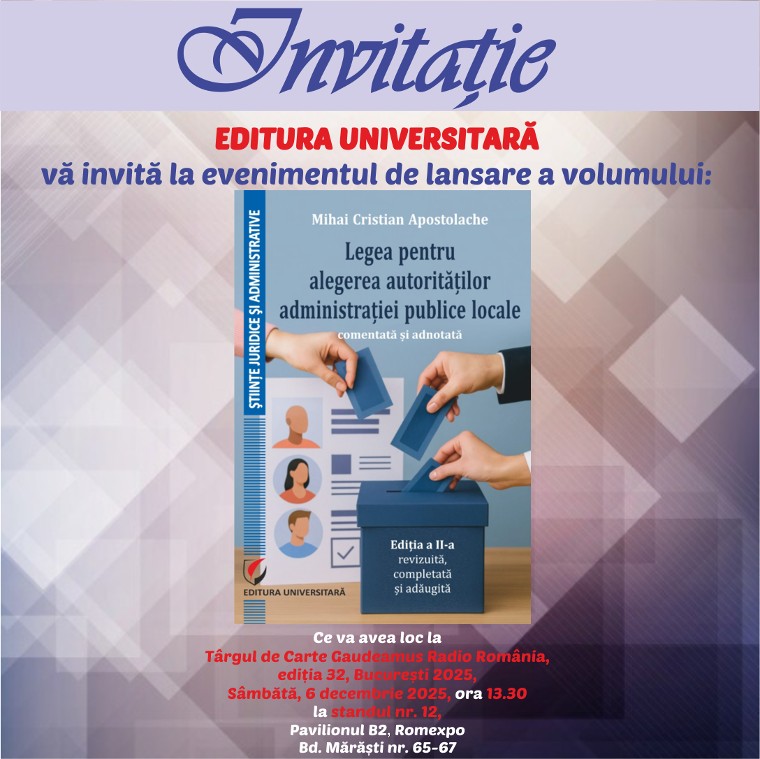 Lansare Carte Știintifică la GAUDEAMUS 2025