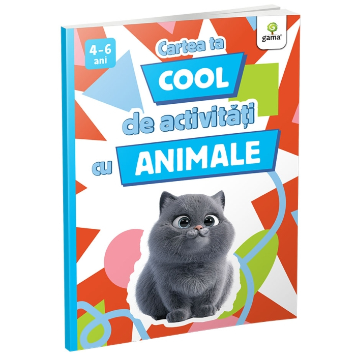 Your cool animal activity book. 4-6 years [1]