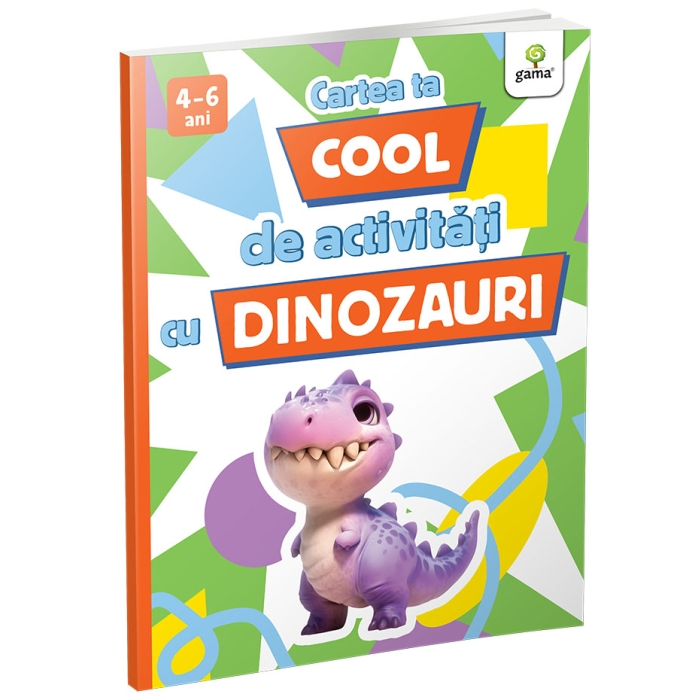 Cartea ta cool de activitati cu dinozauri. 4-6 ani [1]