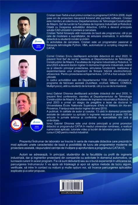 CATIA V5. Aplicaţii de modelare şi simulare. Îndrumar de laborator. Pentru uzul studenţilor din facultăţile cu profil mecanic [2]