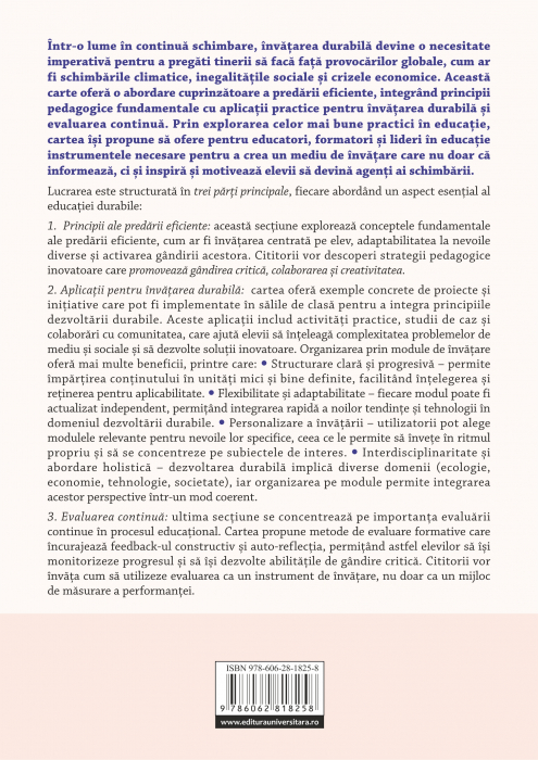 Dezvoltarea durabilă a educaţiei. Aplicaţii practice [2]