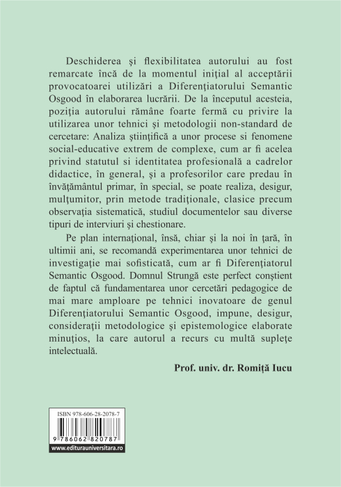 The semantic differentiator. Foundations and applications in educational research [2]