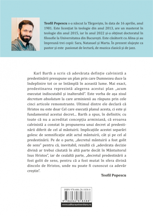 Dilemmas of divine predestination. An analysis of the ideas of freedom and predestination in Jean Calvin [2]