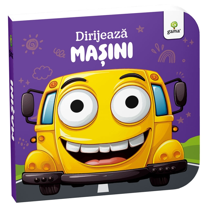 Drive cars. Cards with eyes. [1]