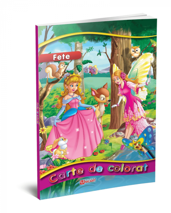 Fete. Carte de colorat [1]