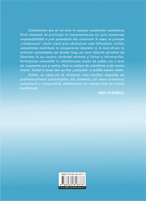 The intervention of the probation system in contemporary society [2]