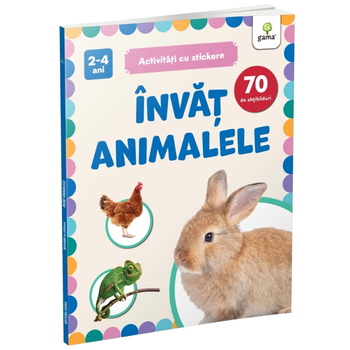 Invat animalele. Activitati cu stickere 2-4 ani [1]