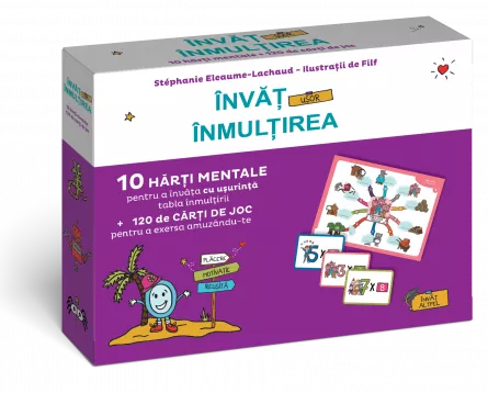 Learn multiplication easily. 10 mind maps - Stéphanie Eleaume-Lachaud [1]