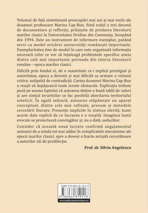 The literature of the classics from Junimea [2]