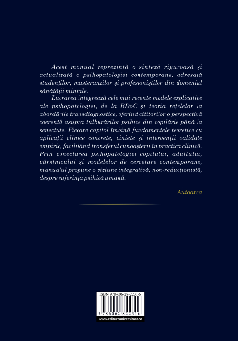 Psychopathology book: Scientific Perspectives and Practical Applications in Clinical Psychology [2]
