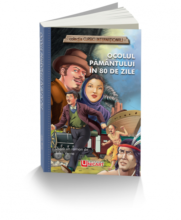 Ocolul pamantului in 80 de zile. Colectia clasici internationali - Jules Verne [1]