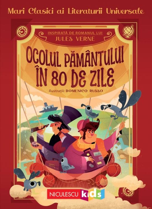 Ocolul Pamantului in 80 de zile. Mari clasici ai literaturii universale - Jules Verne [1]