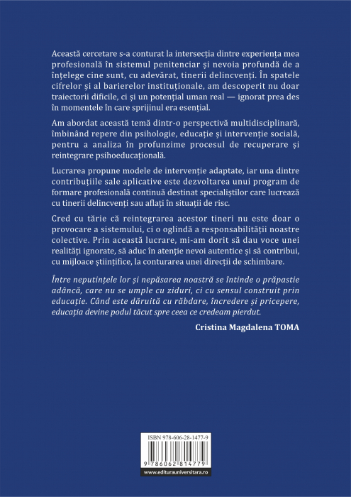 Features of the psycho-educational recovery and reintegration of young delinquents [2]