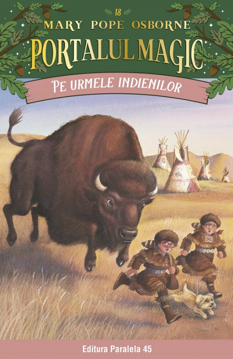 The Magic Portal No. 18. On the Trail of the Indians. Third Edition - Osborne Mary Pope [1]