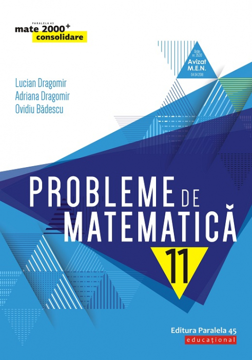 Probleme de matematica pentru clasa a XI-a, consolidare. Editia a V-a - Lucian Dragomir, Adriana Dragomir, Ovidiu Badescu [1]