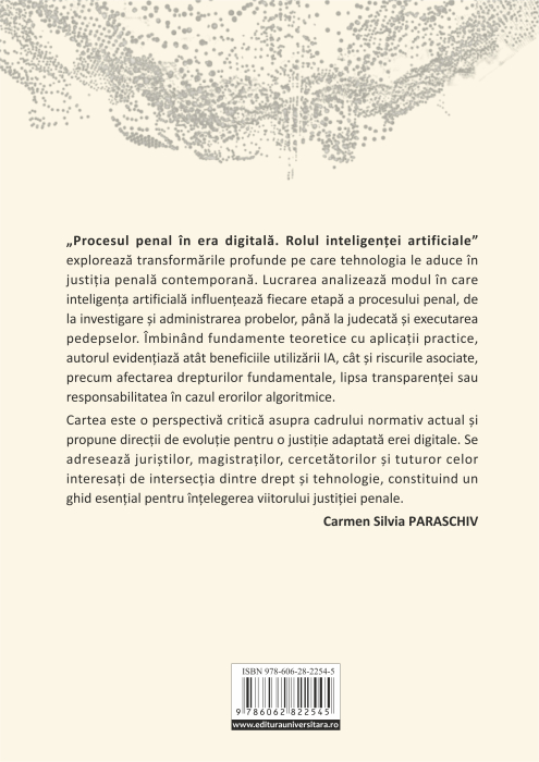 Criminal trial in the digital age: the role of artificial intelligence [2]