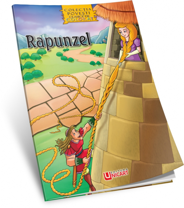 Rapunzel. Povesti clasice de colorat [1]