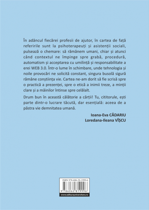 Ethical benchmarks in psychotherapy and social work. Contemporary challenges [2]