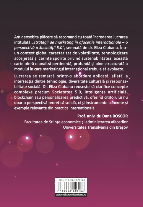 Marketing strategies in international business. A society 5.0 perspective [2]