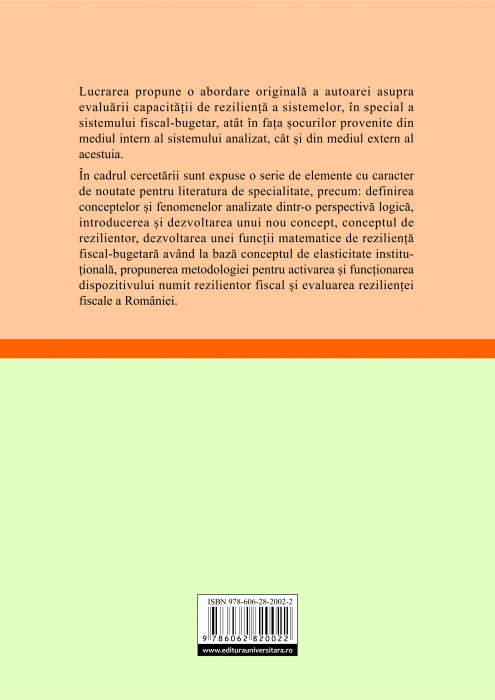 Sustenabilitatea fiscală prin rezilienţă instituţională [2]