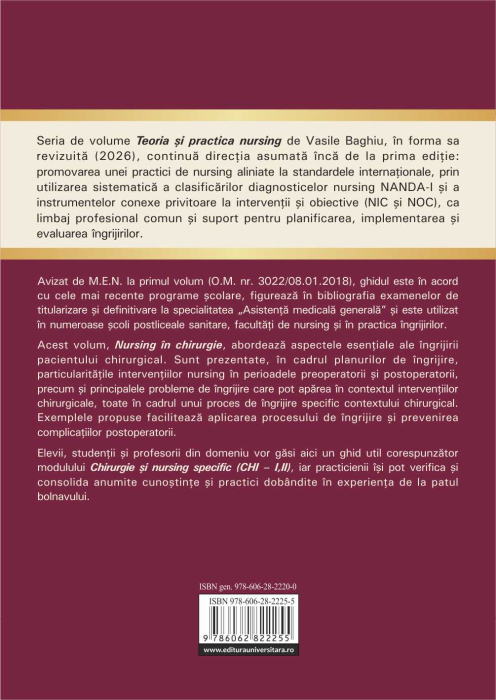 Teoria şi practica nursing. Nursing în chirurgie. Vol. 5 [2]