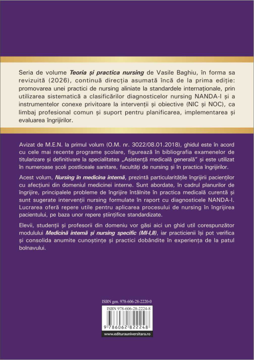 Teoria şi practica nursing. Nursing în medicina internă. Vol. 4 [2]