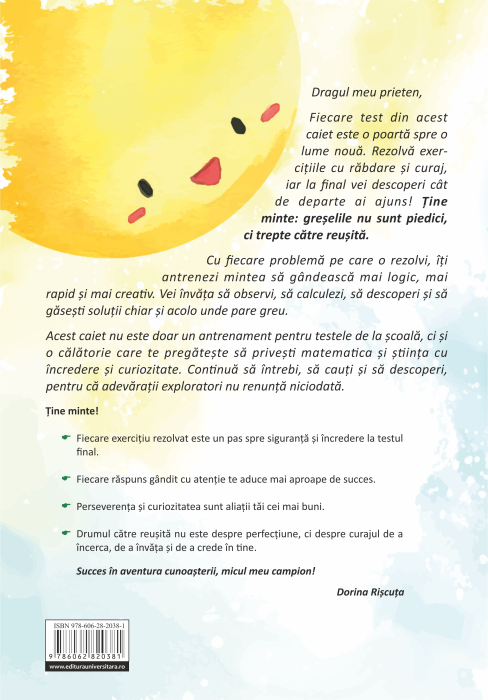 Teste pentru Evaluarea Naţională. Clasa a II-a. Matematică şi explorarea mediului. 12 teste [2]