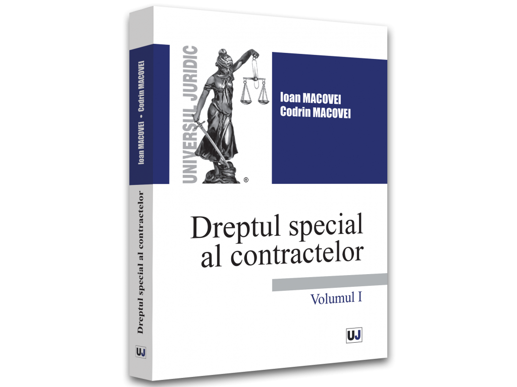 Law - Special contract law. Volume I. 2022 - Ioan Macovei, Codrin Macovei